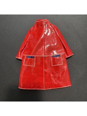 Vintage Barbie Fashion Shiner #1691 Rain Coat Only Mod Mattel Japan 1967